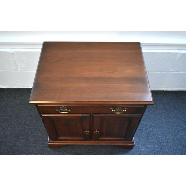 Vintage Traditional Harden Cherry Nightstand Chairish