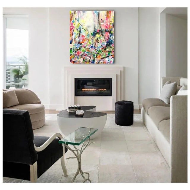 Each artwork is a unique and hand-painted in the United Kingdom and comes Directly from my studio. Medium: Acrylic,...