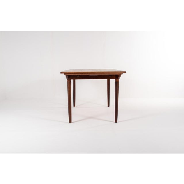 Mid-Century Danish Rosewood Extendable Dining Table by Harry Østergaard, 1960s For Sale - Image 11 of 16