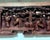 Antique Chinese Carved Wood Door Lintel Framed in Shadow Box For Sale In Atlanta - Image 6 of 12