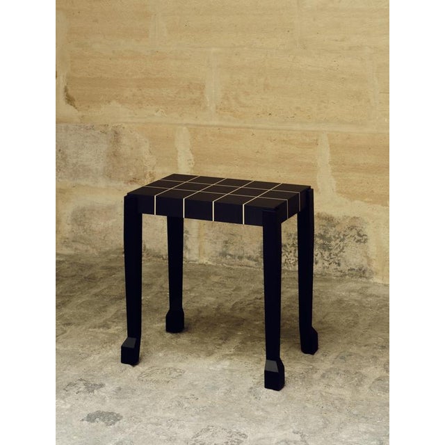 Hooves Side Table in Ivory Wood by Veermakers For Sale - Image 6 of 9