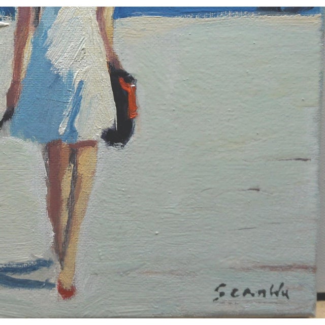 Original Oil Painting, Dog Walking For Sale - Image 4 of 5