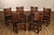 High Quality American Made Set Of Six L&JG Stickley U-Back Dining Chairs Constructed Of Solid Oak With Characteristic...