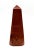 Red Jasper Carved Stone Obelisk – Organic Modern / Earthy Luxe For Sale - Image 4 of 8