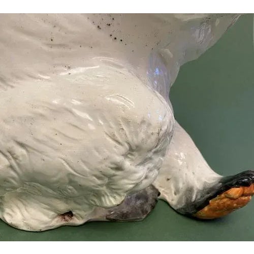 Porcelain Figure Bear, 1940s For Sale - Image 12 of 13