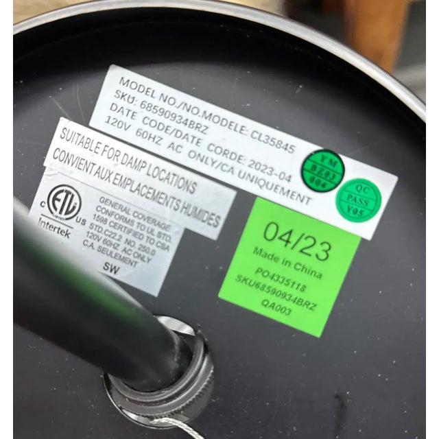 Gray Restoration Hardware Ravelle Pendants - Set of Three For Sale - Image 8 of 11