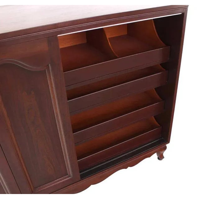 Wood Mid Century Modern Widdicomb Sliding Door Chest of Drawers For Sale - Image 7 of 11