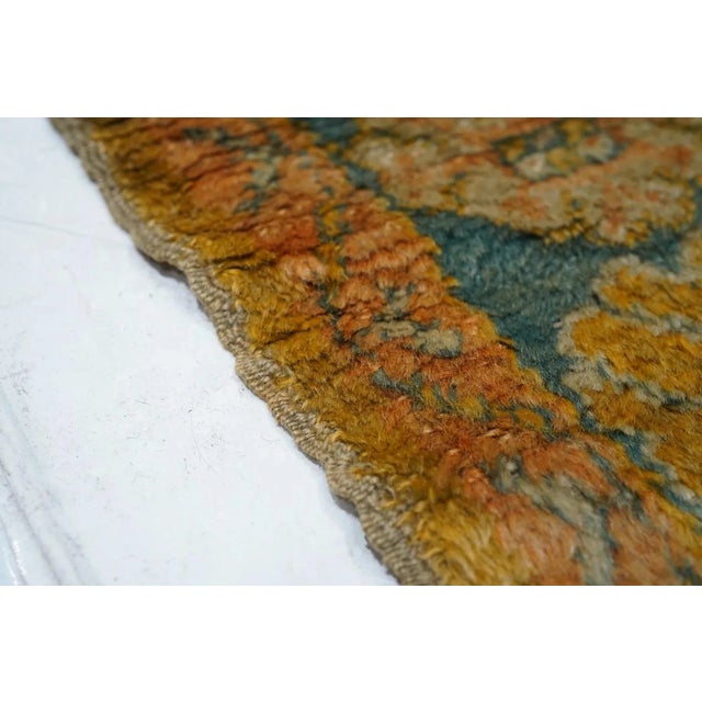 Antique Oushak Rug 3'3'' x 5' For Sale - Image 4 of 9