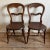 Set of Birch Balloon Backed Chairs For Sale - Image 6 of 9
