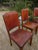 1920s Antique Dutch Art Deco Leather Dining Chairs, 1920s, Set of 6 For Sale - Image 5 of 18