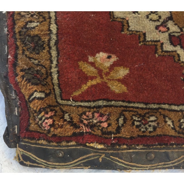 Turkish Wool Saddlebag For Sale - Image 4 of 7