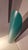 Model Unghia Nail Lipstick Floor Mirror in Petrol Green For Sale - Image 10 of 15