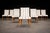 Brazilian Modern Set of Eight Dining Chairs in Caviúna Wood & Fabric, Giuseppe Scapinelli, Brazil, 1950s For Sale - Image 14 of 18