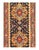 Indo Serapi design rug. Handmade Hand-knotted in fine lambswool. Lamb's Wool on a Cotton Foundation Vegetable Dyed Hand-...