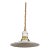Contemporary Hanging Rope Light With Milk Glass Shade For Sale