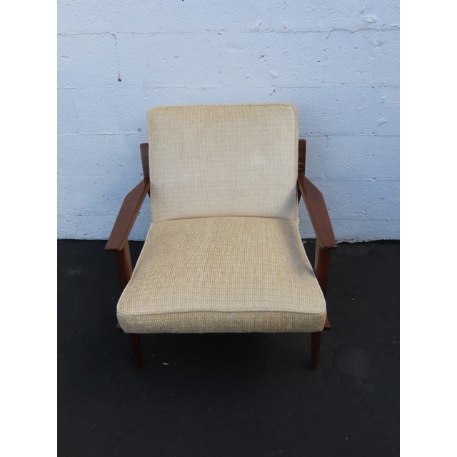 Mid 20th Century Mid Century Modern Lounge Side Accent Chair 6614 For Sale - Image 5 of 16
