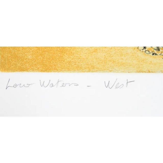 Mid-Century Modern "Low Waters West" by Olga Poloukhine For Sale - Image 3 of 3