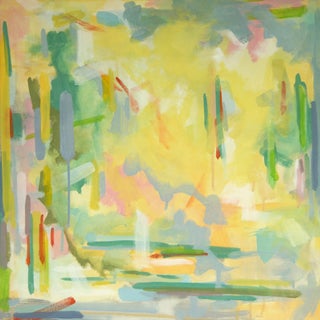 Kelly Johnston Pastel Abstract Painting For Sale