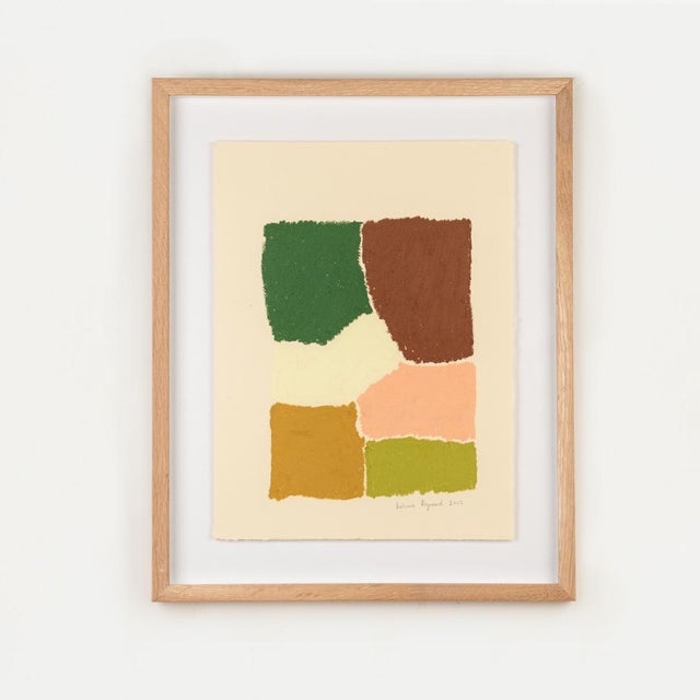 2020s Abstract Oil Painting by French Artist Hortense Reynaud For Sale - Image 5 of 8