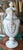 Mid 20th Century Large Herend Hungarian Porcelain Chinese Bouquet Urn - 14.5” Green For Sale - Image 5 of 7