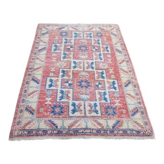 1960s Faded Bohemian Turkish Rug For Sale
