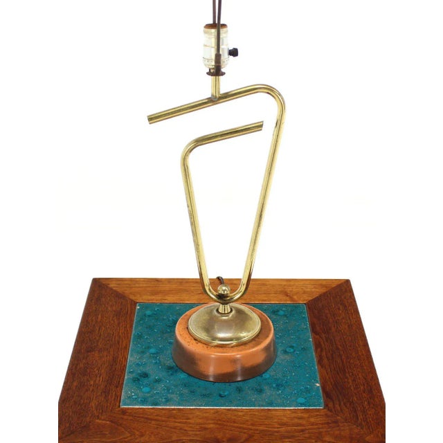 Early 20th Century Brass Table Lamp For Sale - Image 5 of 8
