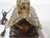 Mid-Century Modern Handmade Sliced Agate ~ Stone Church Art Sculpture ~ Lamp & Music Box ~ Vintage Wedding Chapel Diorama For Sale - Image 3 of 18