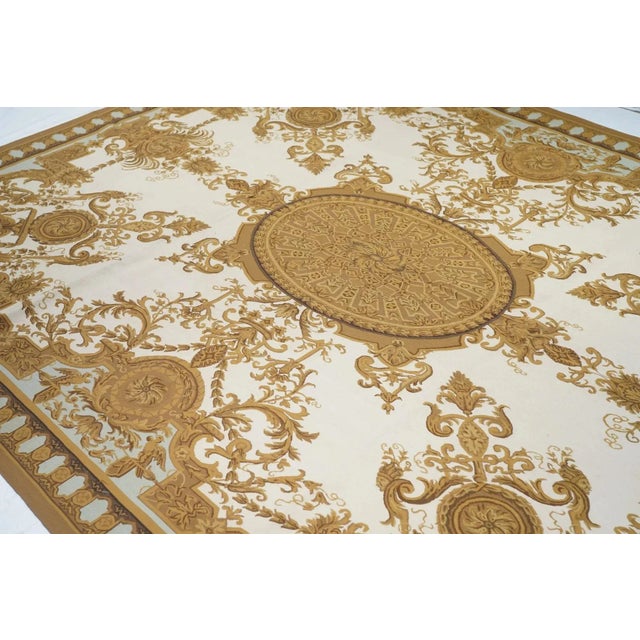 Aubusson Rug 7'11'' x 10'3'' For Sale - Image 4 of 7