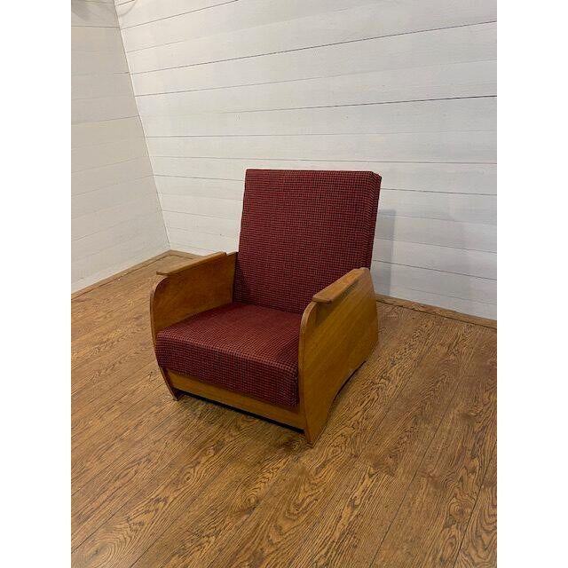 Chair Extendable to Daybed, 1930 For Sale - Image 7 of 8