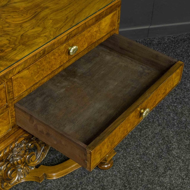 1920s Early 20th Century Burr Walnut Chest, 1920s For Sale - Image 5 of 14