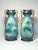 Carlsbad Porcelain 1890s Victoria Carlsbad Austria Art Nouveau Art Nouveau Portrait Vases - Pair For Sale - Image 4 of 9