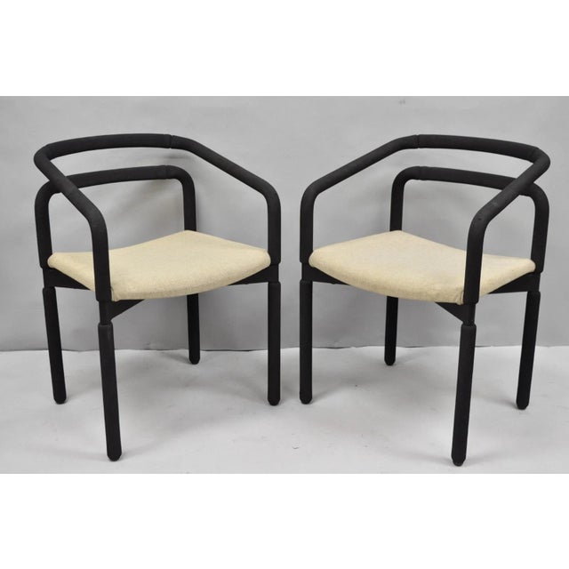 Late 20th Century Postmodern "Rubber Chairs" by Brian Kane for Metropolitan Furniture - A Pair For Sale - Image 18 of 18