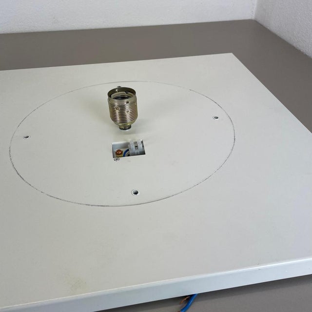 White Wall Light Panel Element, Germany, 1980s For Sale - Image 16 of 18