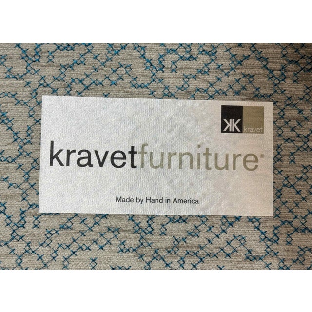 Kravet Provo Swivel Chairs, a Pair For Sale - Image 15 of 15