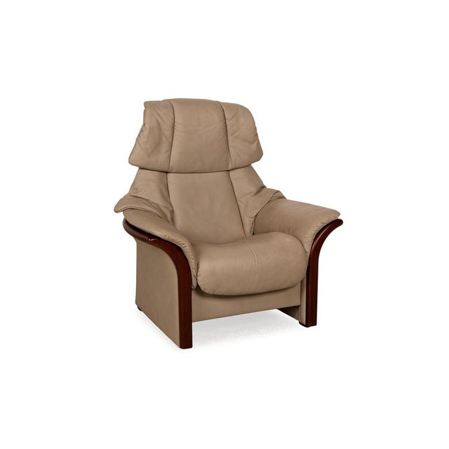 Beige Eldorado Leather Armchair from Stressless For Sale - Image 8 of 8