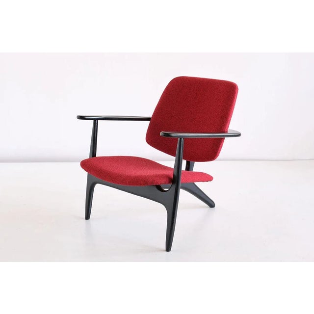 1950s Belgian Sabena Airlines S3 Armchair by Alfred Hendrickx for Belform, 1958 For Sale - Image 5 of 11