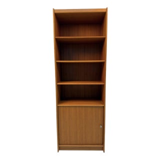 Mid-Century Modern Danish Teak Bookcase For Sale