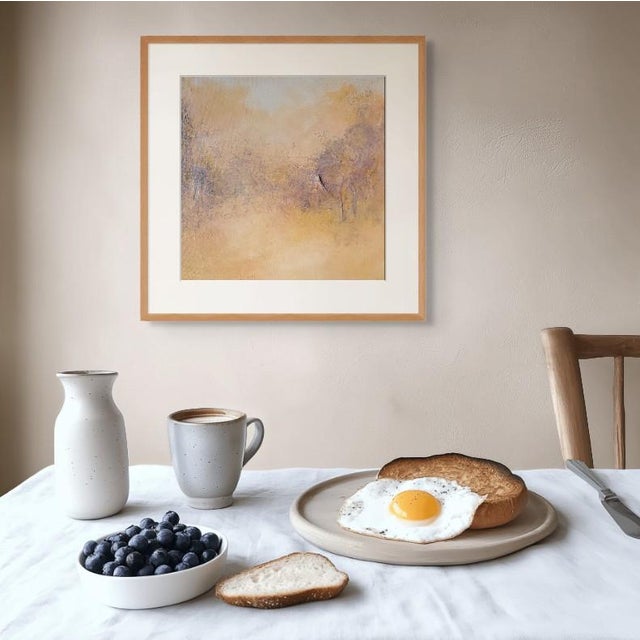 Original Abstract Textured Canvas Art Painting For Sale - Image 10 of 10