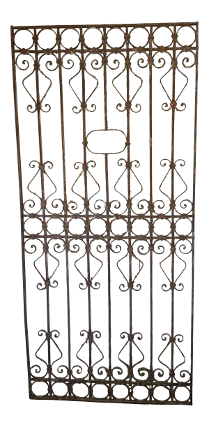 1920s Parisian Pedestrian Garden Gate