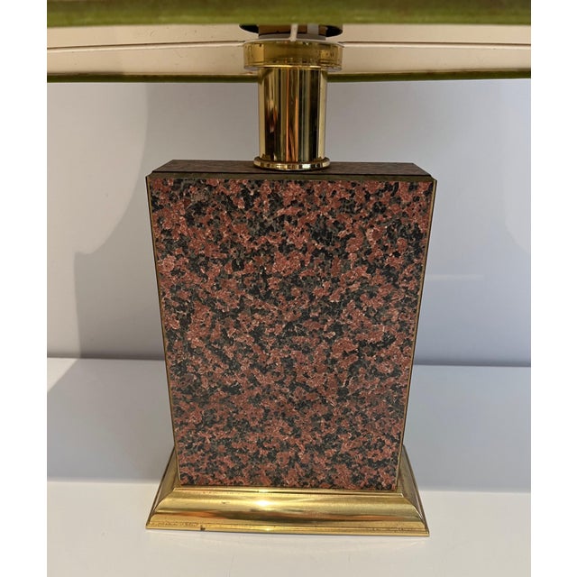 1970s Mid Century Modern Chinese Wood and Gilt Metal with Pagoda Shade Table Lamps - a Pair For Sale - Image 9 of 12