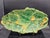 Ceramic Antique c.1875 Victorian English George Jones Cucumber Platter 17" For Sale - Image 7 of 17