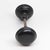 Traditional Vintage Steel Black Door Knobs For Sale - Image 3 of 4