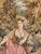 Vintage French Jacquard Tapestry with Gallant Meeting by Jules Pansu, 1970s For Sale - Image 6 of 18