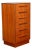 Mid Century Modern Danish G Plan Teak Tall Dresser Chest Six Drawers Fresco 1966 For Sale