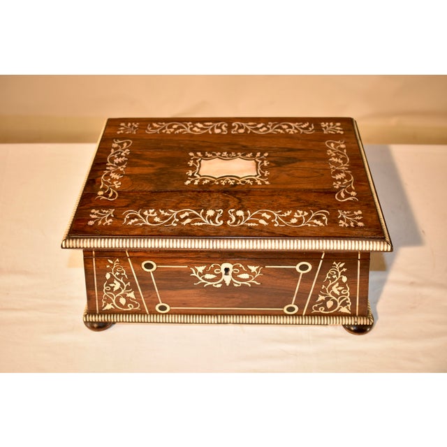 19th Century 19th Century English Dresser Box For Sale - Image 5 of 9