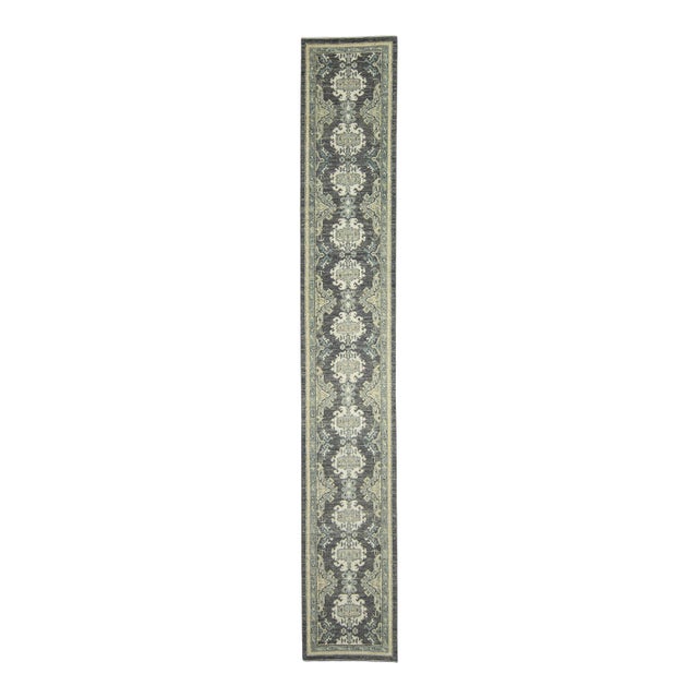 Turkish Oushak Rug 2'10" x 18' #20201 For Sale