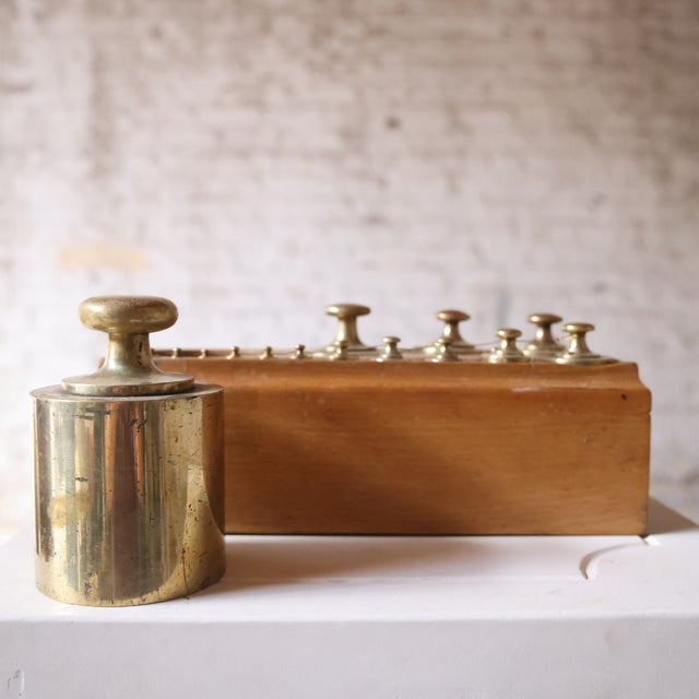 19th Century French Iron Weights (A) For Sale - Image 4 of 4
