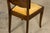 Pair of 1930s French Art Deco Mustache-Back Oak and Walnut Side Accent Chairs For Sale - Image 17 of 18