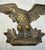 Exquisite Antique Solid Bronze American Bald Eagle Wall Mount Statue Pediment For Sale - Image 4 of 8