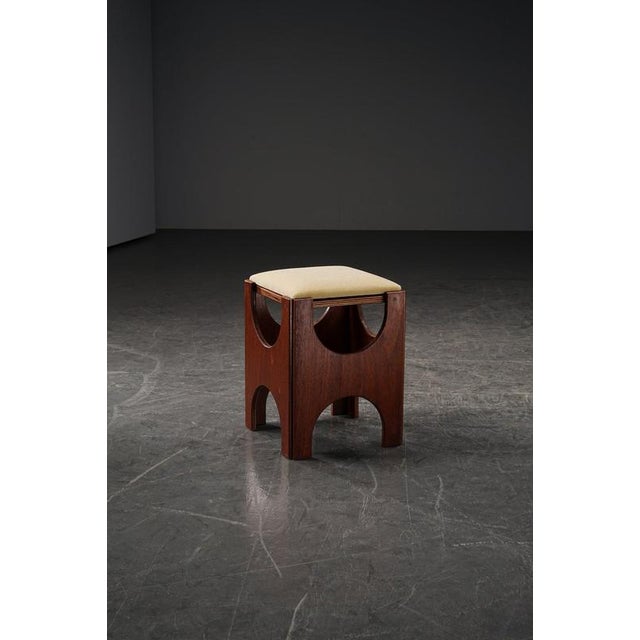 Modernist Stool from Charles Vandenhove, 1920s For Sale - Image 6 of 18